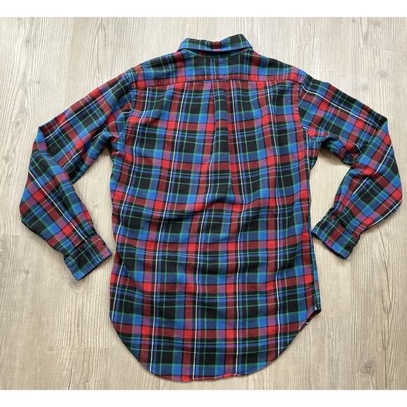 Ralph Lauren Classic Fit Plaid Button Up Shirt Men’s Size S - Picture 3 of 8